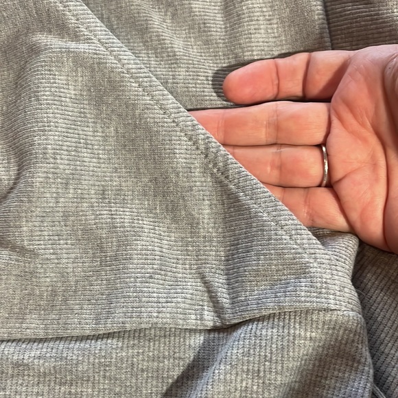 🥀 Gray Knit Wrap Top Reversible Dress, Sz Med, New 🥀 - Picture 8 of 11